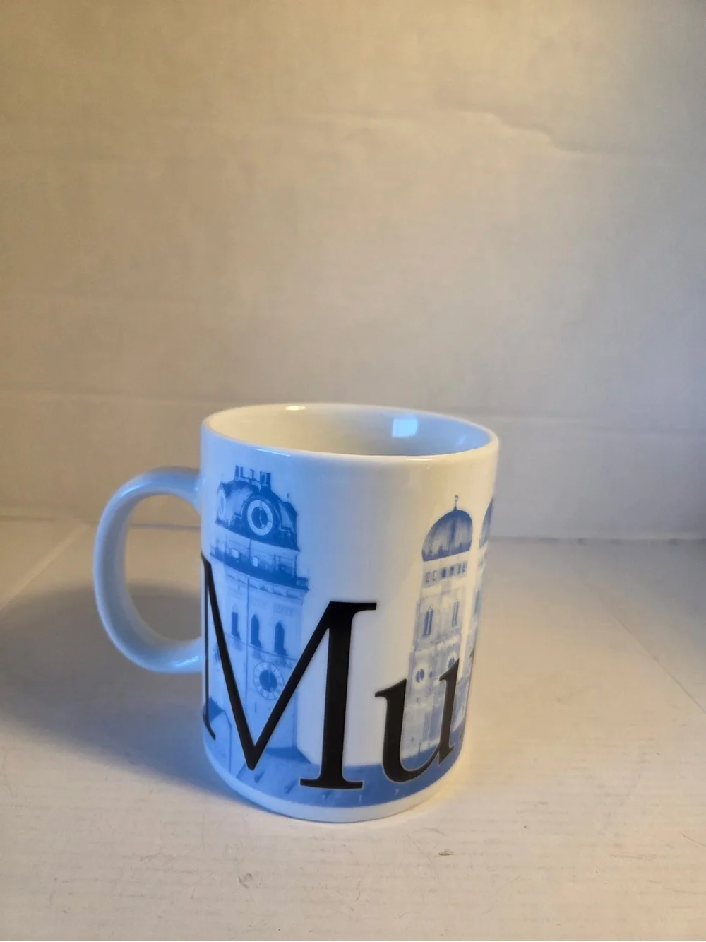 STARBUCKS MUNICH CITY MUG COFFEE MUG COLLECTOR SERIES 16 OZ GERMANY